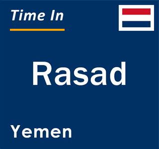 Current local time in Rasad, Yemen