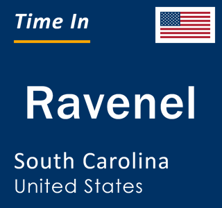 Current local time in Ravenel, South Carolina, United States