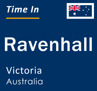 Current local time in Ravenhall, Victoria, Australia