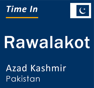 Current local time in Rawalakot, Azad Kashmir, Pakistan