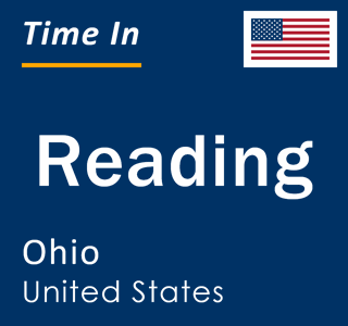 Current local time in Reading, Ohio, United States