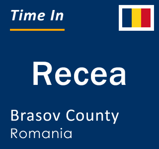 Current local time in Recea, Brasov County, Romania