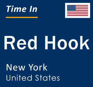 Current local time in Red Hook, New York, United States