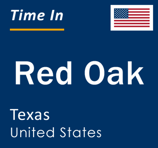 Current local time in Red Oak, Texas, United States