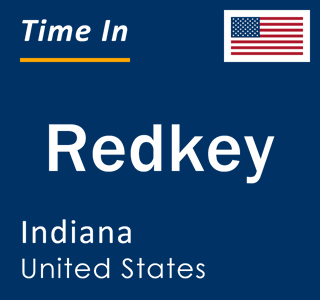 Current local time in Redkey, Indiana, United States