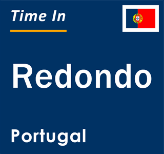 Current local time in Redondo, Portugal