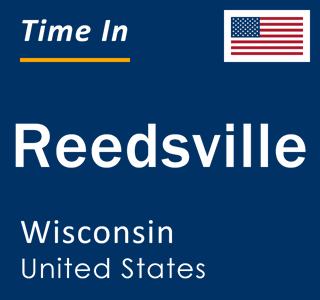 Current local time in Reedsville, Wisconsin, United States