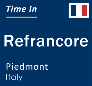 Current Time in Refrancore