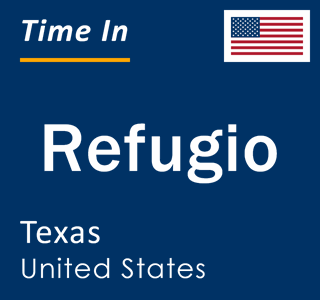 Current local time in Refugio, Texas, United States