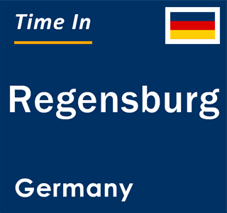 Current local time in Regensburg, Germany