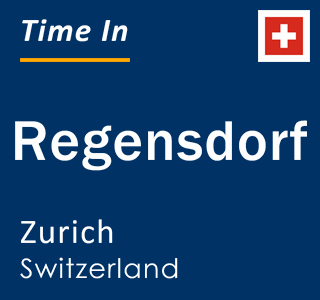 Current local time in Regensdorf, Zurich, Switzerland