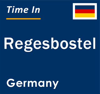 Current local time in Regesbostel, Germany