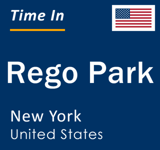 Current local time in Rego Park, New York, United States