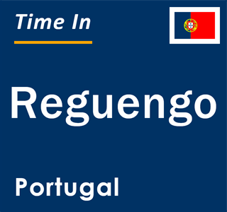 Current local time in Reguengo, Portugal