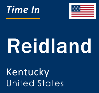 Current local time in Reidland, Kentucky, United States