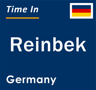 Current local time in Reinbek, Germany