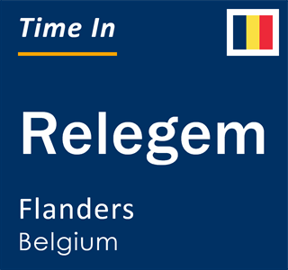 Current local time in Relegem, Flanders, Belgium