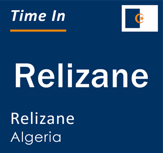 Current time in Relizane, Relizane, Algeria