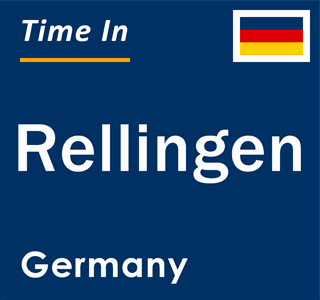 Current local time in Rellingen, Germany