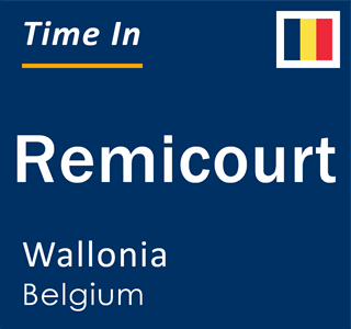 Current local time in Remicourt, Wallonia, Belgium