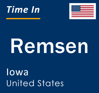 Current local time in Remsen, Iowa, United States