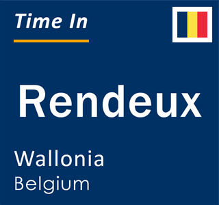 Current local time in Rendeux, Wallonia, Belgium