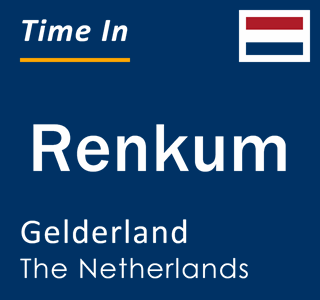 Current local time in Renkum, Gelderland, The Netherlands