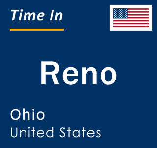 Current local time in Reno, Ohio, United States