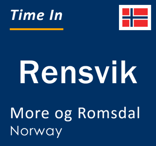Current local time in Rensvik, More og Romsdal, Norway