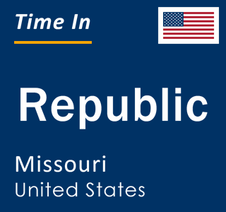 Current local time in Republic, Missouri, United States