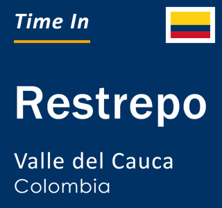 Current local time in Restrepo, Valle del Cauca, Colombia