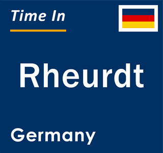 Current local time in Rheurdt, Germany