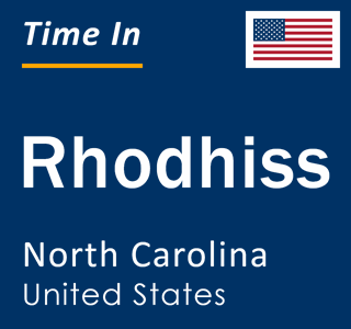 Current local time in Rhodhiss, North Carolina, United States