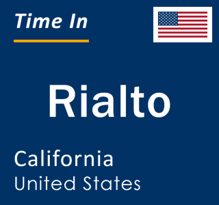 Current local time in Rialto, California, United States