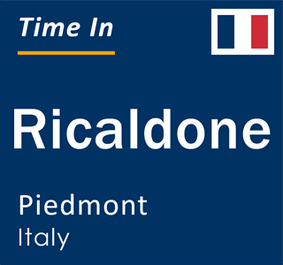 Current local time in Ricaldone, Piedmont, Italy