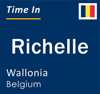 Current local time in Richelle, Wallonia, Belgium