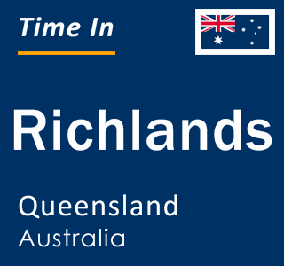 Current local time in Richlands, Queensland, Australia