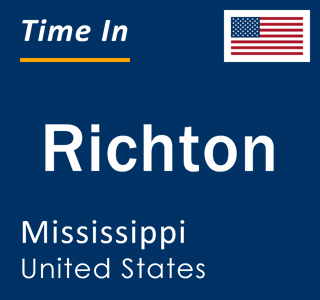 Current local time in Richton, Mississippi, United States