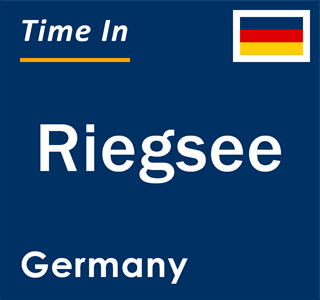 Current local time in Riegsee, Germany