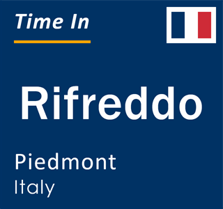 Current local time in Rifreddo, Piedmont, Italy