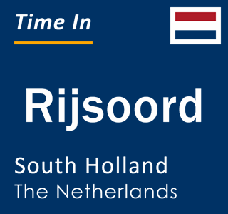 Current local time in Rijsoord, South Holland, The Netherlands