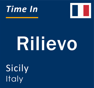 Current local time in Rilievo, Sicily, Italy