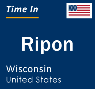 Current local time in Ripon, Wisconsin, United States