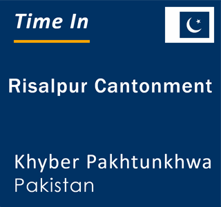 Current local time in Risalpur Cantonment, Khyber Pakhtunkhwa, Pakistan