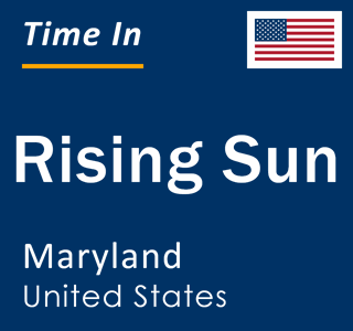 Current local time in Rising Sun, Maryland, United States