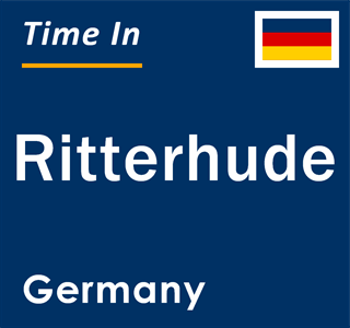 Current local time in Ritterhude, Germany