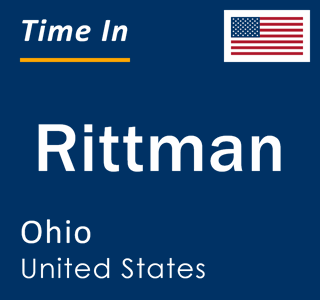 Current local time in Rittman, Ohio, United States