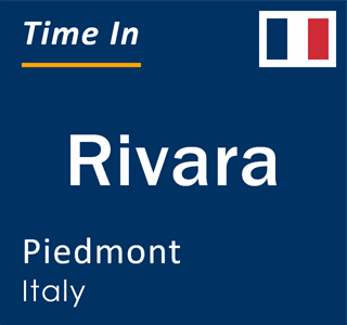 Current local time in Rivara, Piedmont, Italy