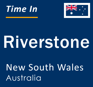 Current local time in Riverstone, New South Wales, Australia