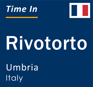 Current local time in Rivotorto, Umbria, Italy